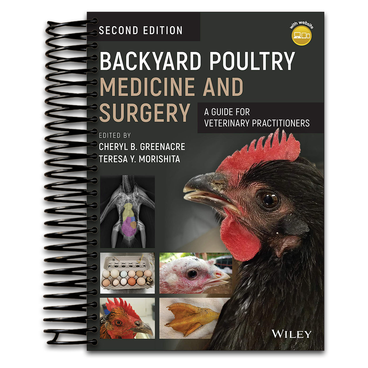 Backyard Poultry Medicine and Surgery: A Guide for Veterinary Practitioners (Spiral bound) Happy Coil spiral bound book