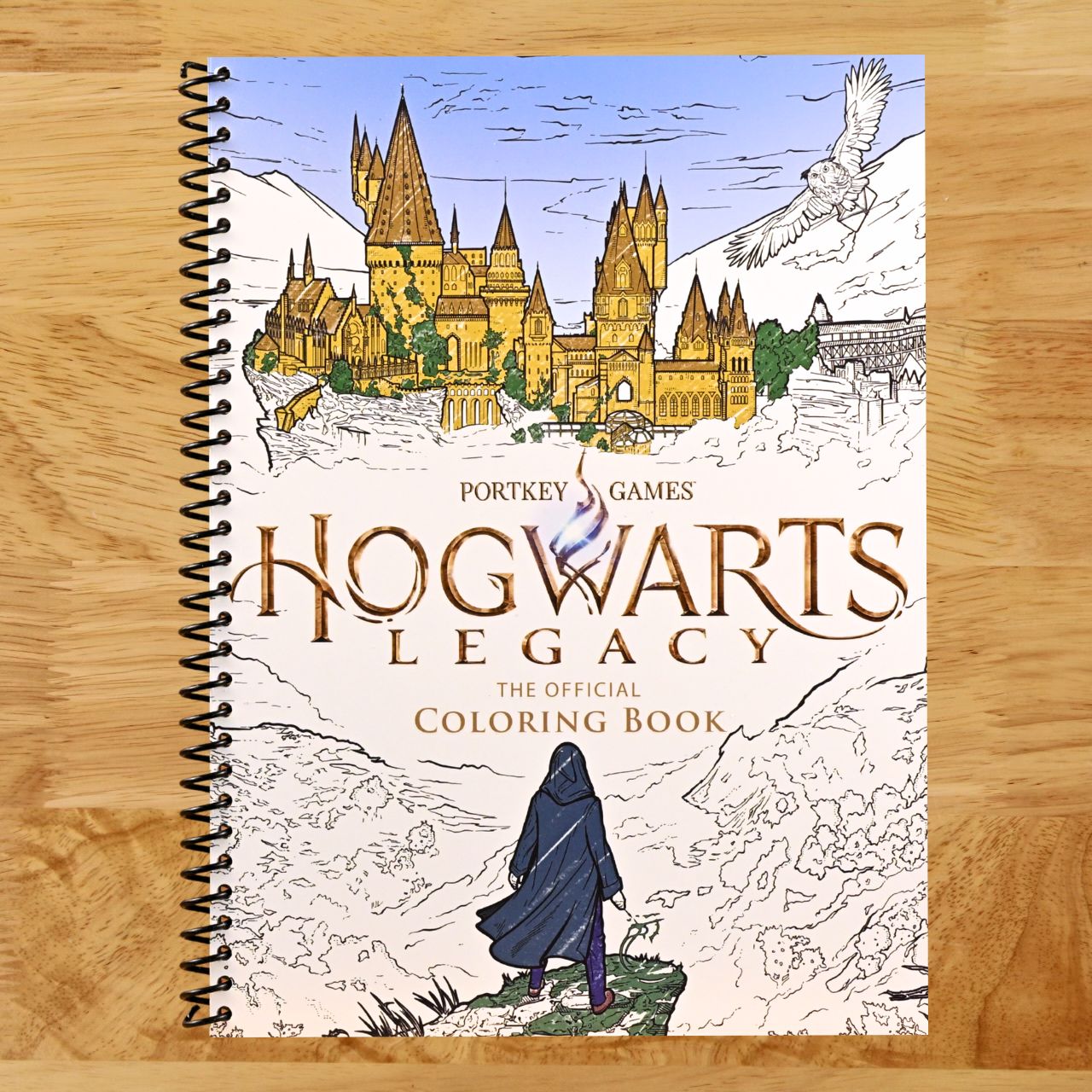Hogwarts Legacy: The Official Coloring Book: Color Your Legacy (Harry Potter) (Spiral bound) Happy Coil spiral bound book