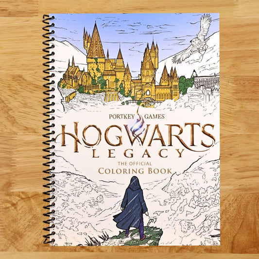 Hogwarts Legacy: The Official Coloring Book: Color Your Legacy (Harry Potter) (Spiral bound) Happy Coil spiral bound book