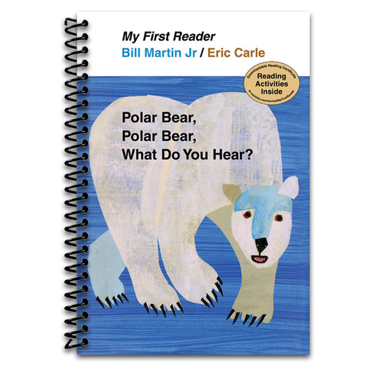 Polar Bear, Polar Bear, What Do You Hear? My First Reader   (Spiral bound)