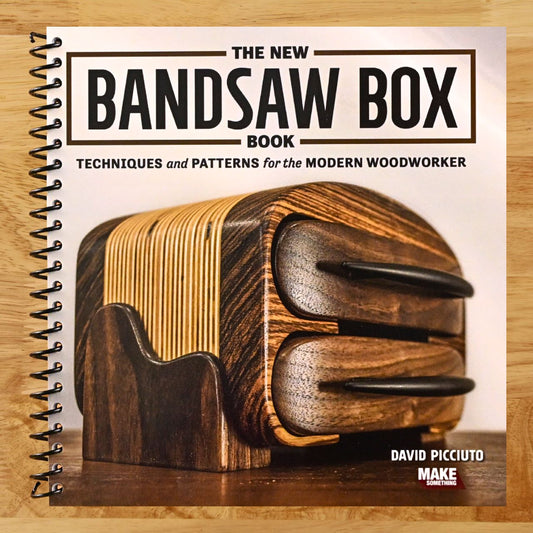The New Bandsaw Box Book: Techniques & Patterns for the Modern Woodworker (Spiral bound) Happy Coil spiral bound book