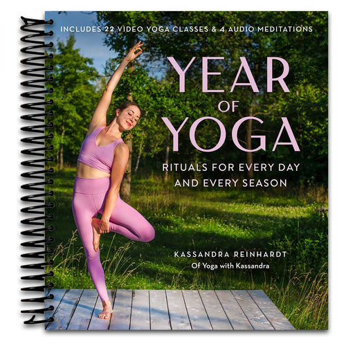 Year of Yoga: Rituals for Every Day and Every Season (Yoga with Kassandra, Yin Yoga, Vinyasa Yoga, Lunar Yoga)   (Spiral bound)