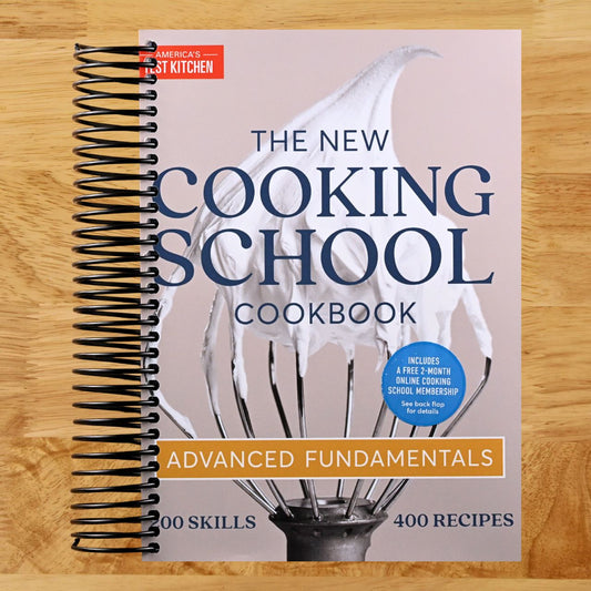 The New Cooking School Cookbook: Advanced Fundamentals (Spiral bound) Happy Coil spiral bound book