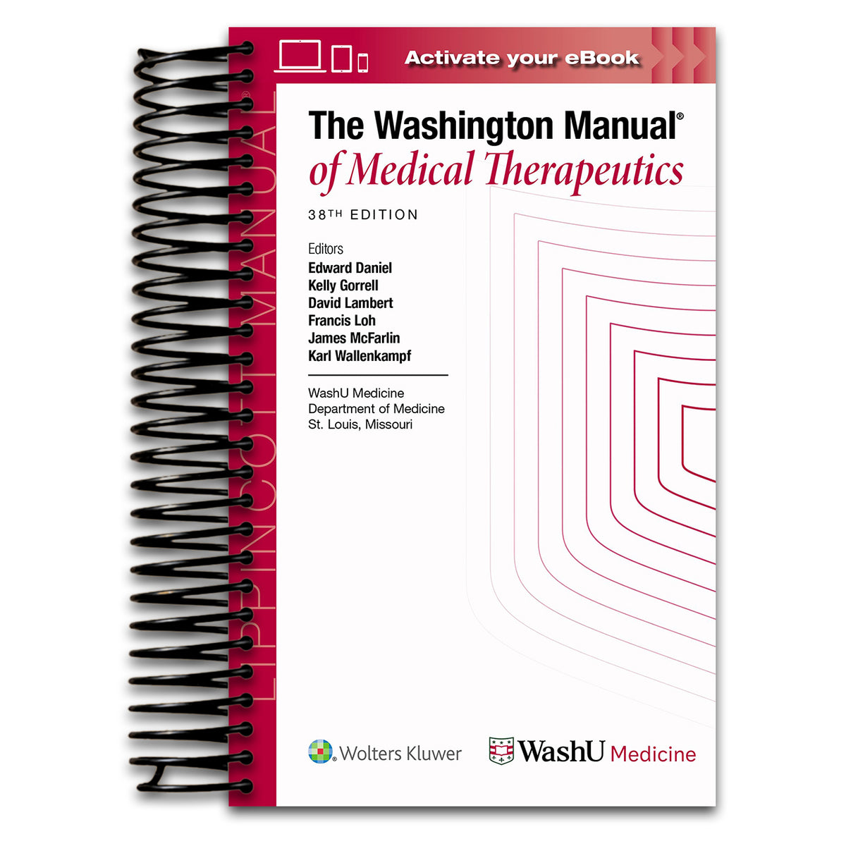 Washington Manual of Medical Therapeutics   (Spiral bound)