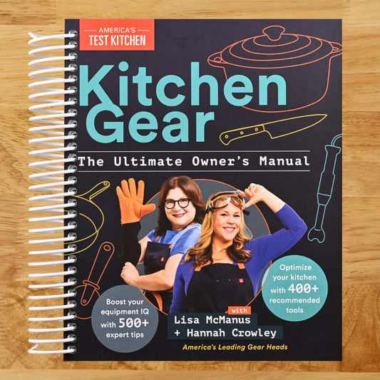 Kitchen Gear: The Ultimate Owner's Manual: Boost Your Equipment IQ with 500+ Expert Tips, Optimize Your Kitchen with 400+ Recommended Tools (Spiral bound) Happy Coil spiral bound book