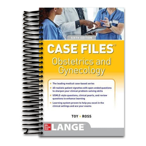Case Files Obstetrics and Gynecology, Sixth Edition (Spiral bound) Happy Coil spiral bound book