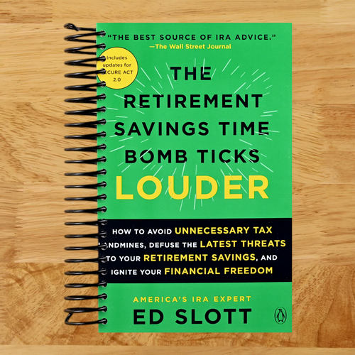 The Retirement Savings Time Bomb Ticks Louder: How to Avoid Unnecessary Tax Landmines, Defuse the Latest Threats to Your Retirement Savings, and Ignite Your Financial Freedom (Spiral bound) Happy Coil spiral bound book