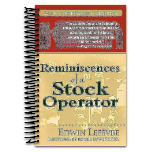 Reminiscences of a Stock Operator (Spiral bound) Happy Coil spiral bound book