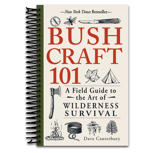 Bushcraft 101: A Field Guide to the Art of Wilderness Survival (Bushcraft Survival Skills Series)   (Spiral bound)