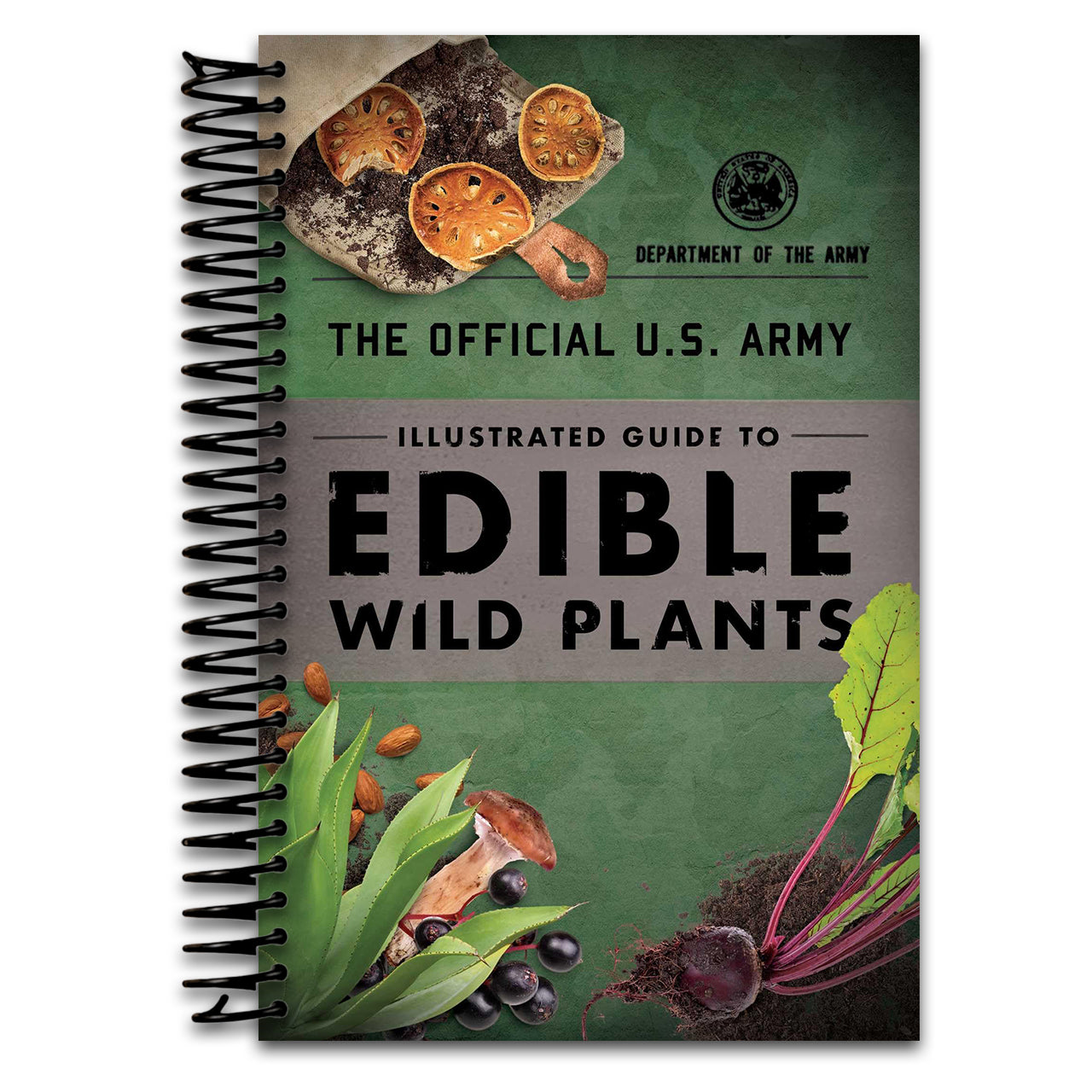 The Official U.S. Army Illustrated Guide to Edible Wild Plants   (Spiral bound)