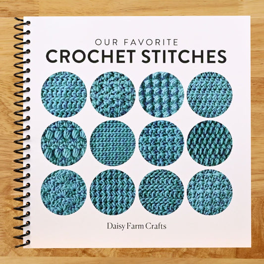 Our Favorite Crochet Stitches (Spiral bound) Happy Coil spiral bound book