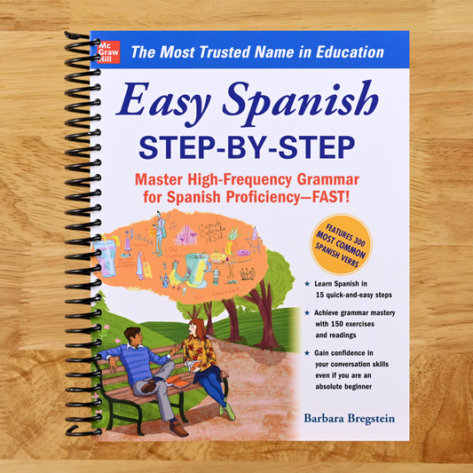 Easy Spanish Step-By-Step   (Spiral bound)