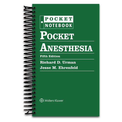 Pocket Anesthesia   (Spiral bound)