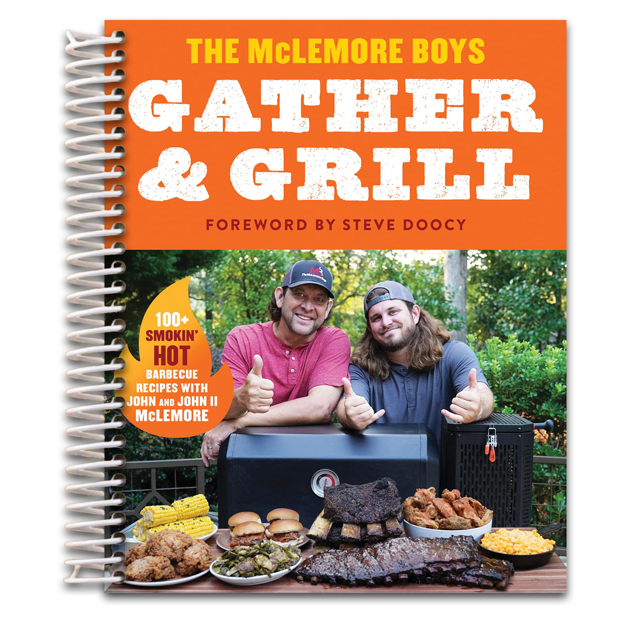 Gather and Grill: Southern Charm Meets Bold Flavors in this BBQ Cookbook (Spiral bound) Happy Coil spiral bound book