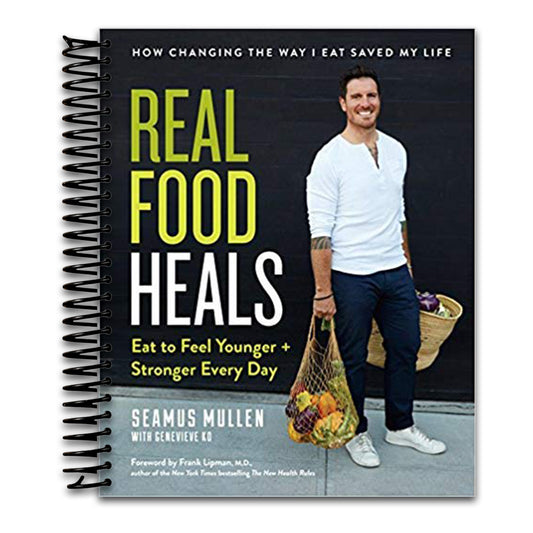 Real Food Heals: Eat to Feel Younger and Stronger Every Day: A Cookbook (Spiral bound) Happy Coil spiral bound book