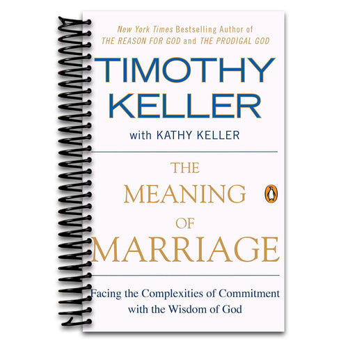 The Meaning of Marriage: Facing the Complexities of Commitment with the Wisdom of God (Spiral bound) Happy Coil spiral bound book