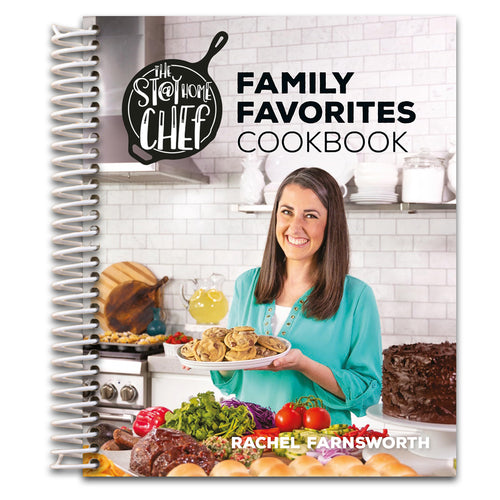 The Stay At Home Chef Family Favorites Cookbook   (Spiral bound)