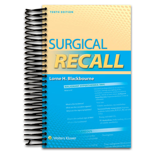 Surgical Recall   (Spiral bound)