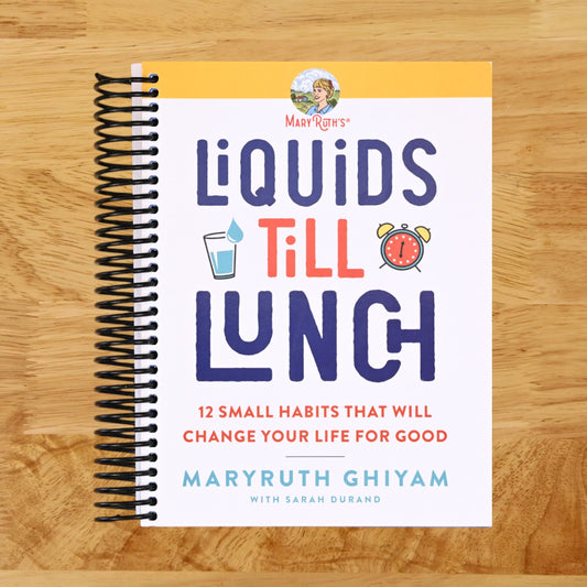 Liquids till Lunch: 12 Small Habits That Will Change Your Life for Good ‚Äì Transform Through Micro Changes: A Renowned Health Expert's Roadmap   (Spiral bound)