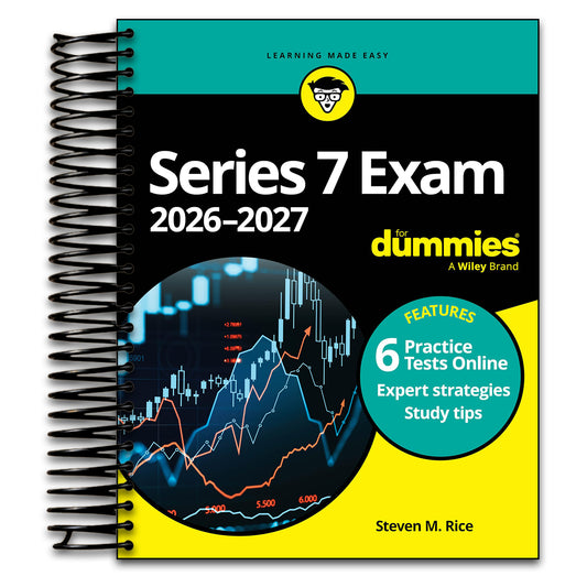 Series 7 Exam 2026-2027 For Dummies (For Dummies: Learning Made Easy) (Spiral bound) Happy Coil spiral bound book