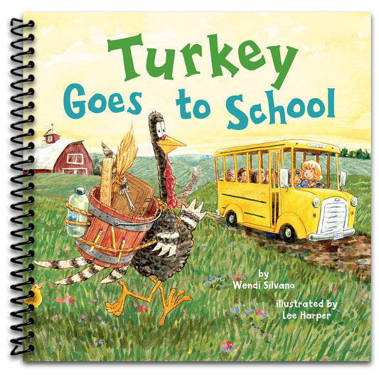 Turkey Goes to School (Turkey Trouble)   (Spiral bound)