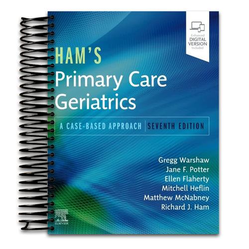 Ham's Primary Care Geriatrics: A Case-Based Approach (Spiral bound) Happy Coil spiral bound book