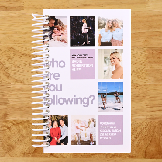 Who Are You Following?: Pursuing Jesus in a Social-Media Obsessed World   (Spiral bound)