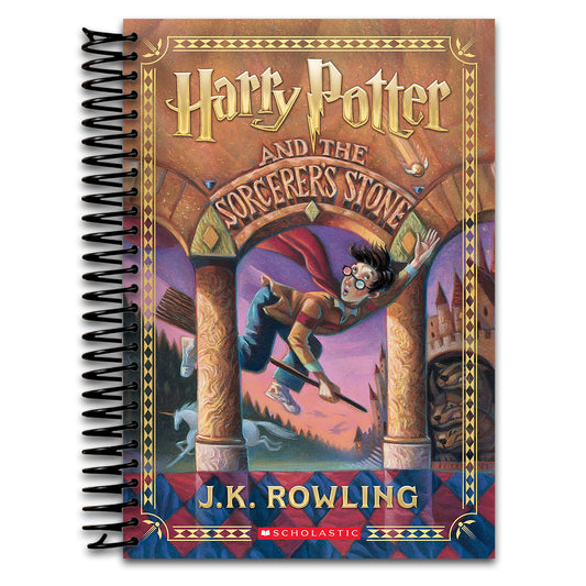 Harry Potter and the Sorcerer's Stone (Harry Potter, Book 1) (Spiral bound) Happy Coil spiral bound book
