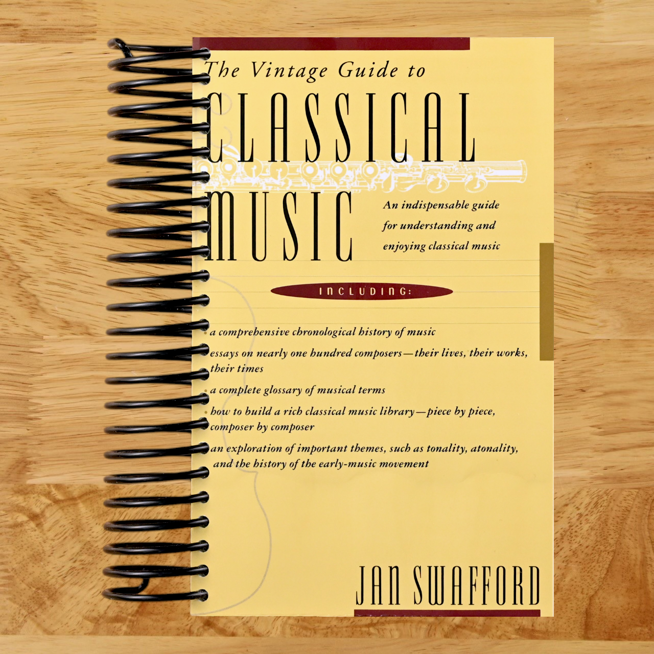 The Vintage Guide to Classical Music: An Indispensable Guide for Understanding and Enjoying Classical Music (Spiral bound) Happy Coil spiral bound book