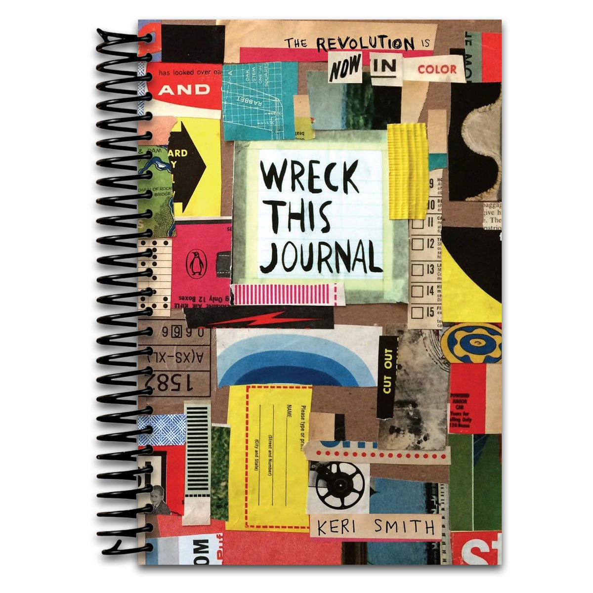 Wreck This Journal: Now in Color   (Spiral bound)
