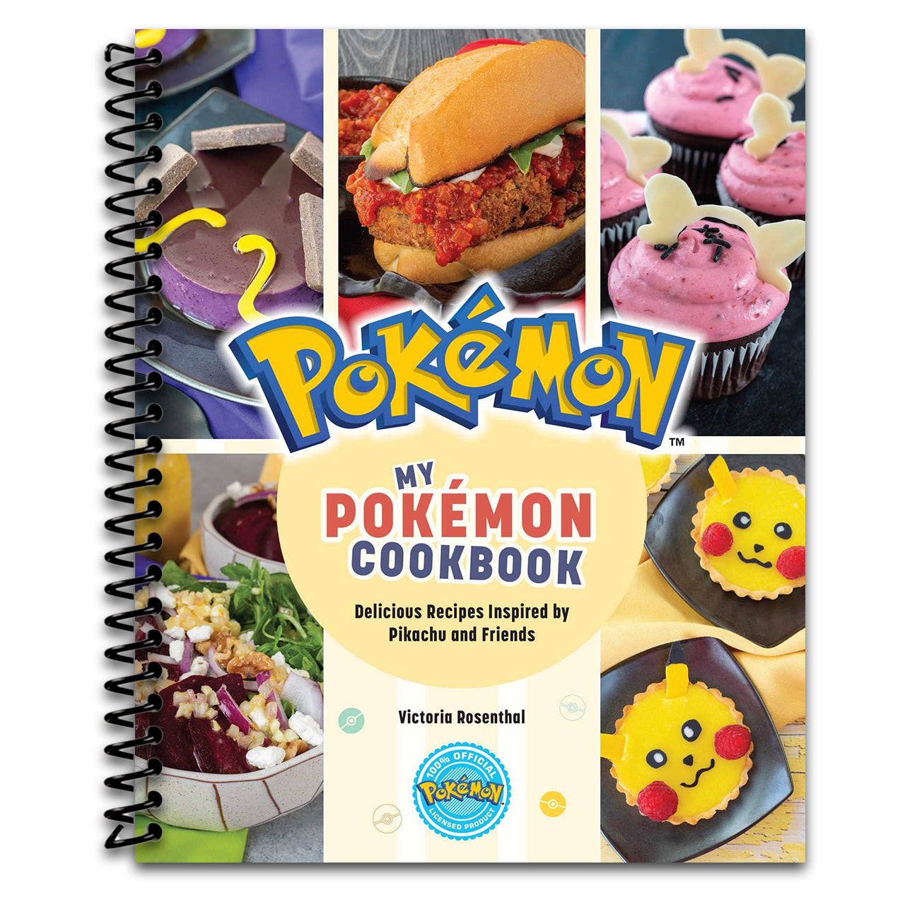 My Pokémon Cookbook: Delicious Recipes Inspired by Pikachu and Friends (Spiral bound) Happy Coil spiral bound book
