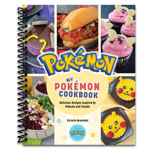 My Pokémon Cookbook: Delicious Recipes Inspired by Pikachu and Friends (Spiral bound) Happy Coil spiral bound book