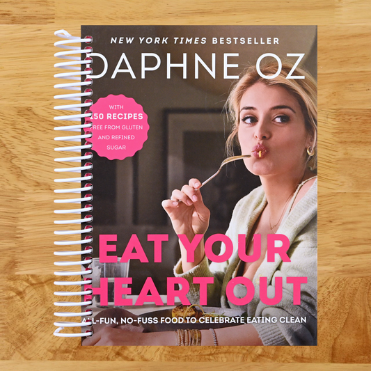 Eat Your Heart Out: All-Fun, No-Fuss Food to Celebrate Eating Clean (Spiral bound) Happy Coil spiral bound book