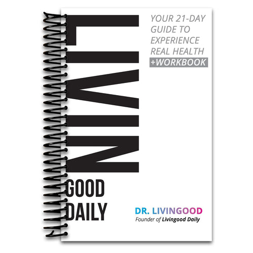 Livingood Daily: Your 21-Day Guide to Experience Real Health (Spiral bound) Happy Coil spiral bound book