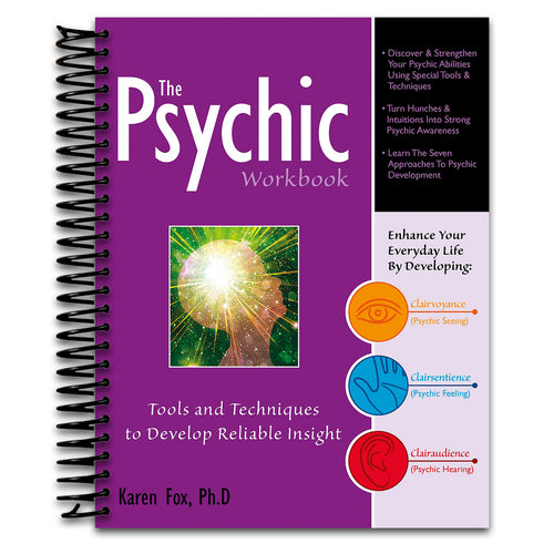 The Psychic Workbook: Tools and Techniques to Develop Reliable Insight (Spiral bound) Happy Coil spiral bound book