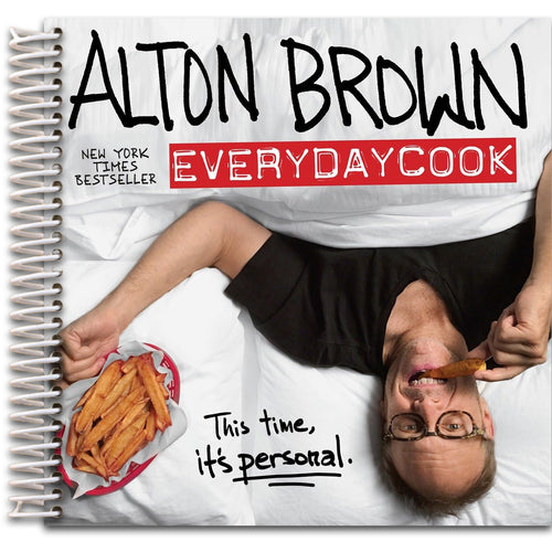 Alton Brown: EveryDayCook: A Cookbook (Spiral bound) Happy Coil spiral bound book