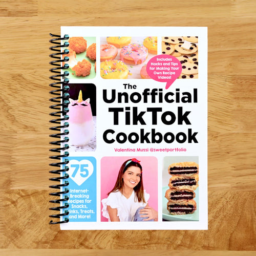 The Unofficial TikTok Cookbook: 75 Internet-Breaking Recipes for Snacks, Drinks, Treats, and More! (Unofficial Cookbook Gift Series) (Spiral bound) Happy Coil spiral bound book