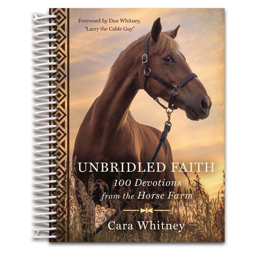 Unbridled Faith: 100 Devotions from the Horse Farm - A Daily Devotional - The Perfect Christian Gift for Horse Lovers and Equestrian Enthusiasts (Spiral bound) Happy Coil spiral bound book