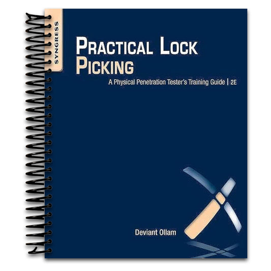 Practical Lock Picking: A Physical Penetration Tester's Training Guide (Spiral bound) Happy Coil spiral bound book