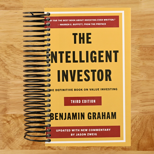 The Intelligent Investor, 3rd Ed.: The Timeless Guide to Value Investing and Financial Wisdom for a Volatile Market (Spiral bound) Happy Coil spiral bound book