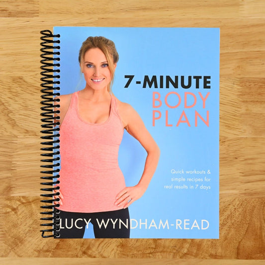 7-Minute Body Plan: Quick workouts & simple recipes for real results in 7 days, Sky/Pale blue