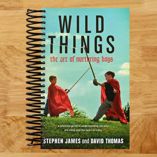 Wild Things: The Art of Nurturing Boys (A Practical and Encouraging Guide to Christian Parenting) (Spiral bound) Happy Coil spiral bound book