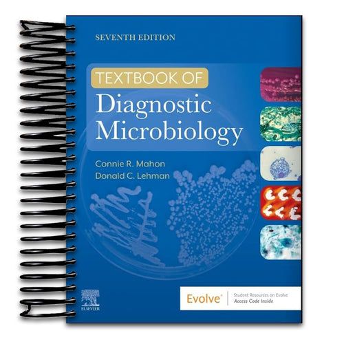 Textbook of Diagnostic Microbiology (Spiral bound) Happy Coil spiral bound book
