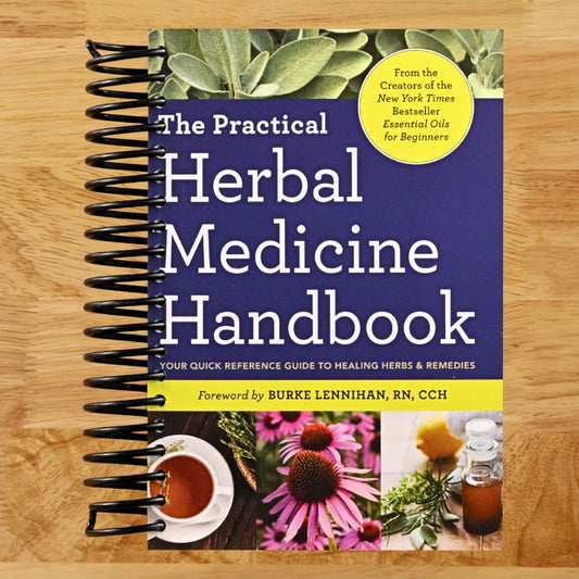 The Practical Herbal Medicine Handbook: Your Quick Reference Guide to Healing Herbs & Remedies (Spiral bound) Happy Coil spiral bound book