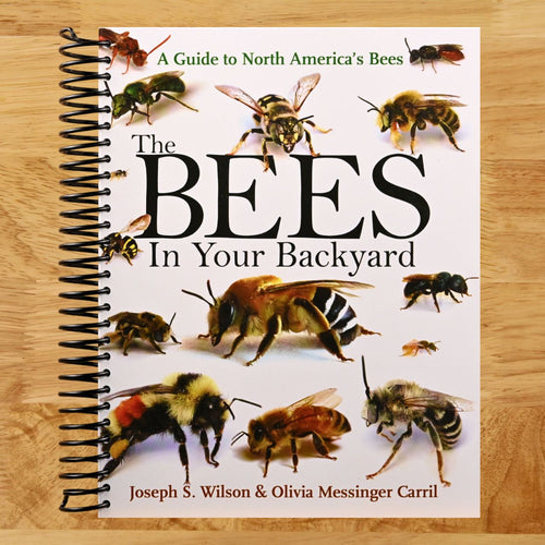 The Bees in Your Backyard: A Guide to North America's Bees (Spiral bound) Happy Coil spiral bound book