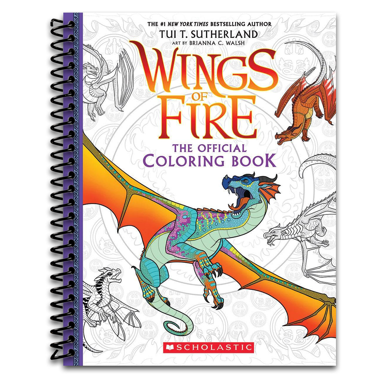 Official Wings of Fire Coloring Book