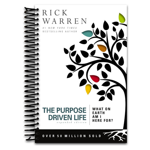 The Purpose Driven Life: What on Earth Am I Here For? (Spiral bound) Happy Coil spiral bound book