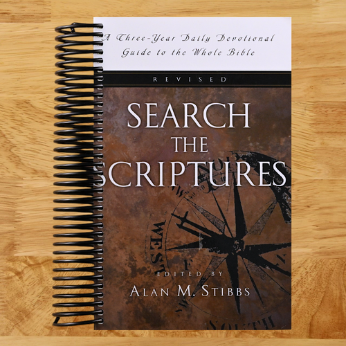 Search the Scriptures: A Three-Year Daily Devotional Guide to the Whole Bible (Spiral bound) Happy Coil spiral bound book