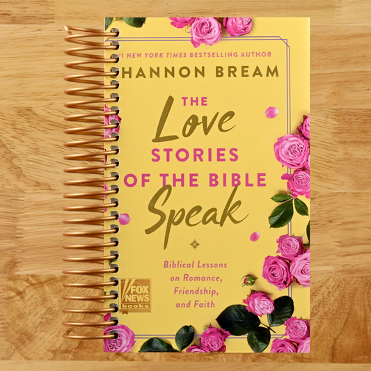 The Love Stories of the Bible Speak: A Study of Biblical Love in Marriage, Friendship, and Family (Fox News Books) (Spiral bound) Happy Coil spiral bound book