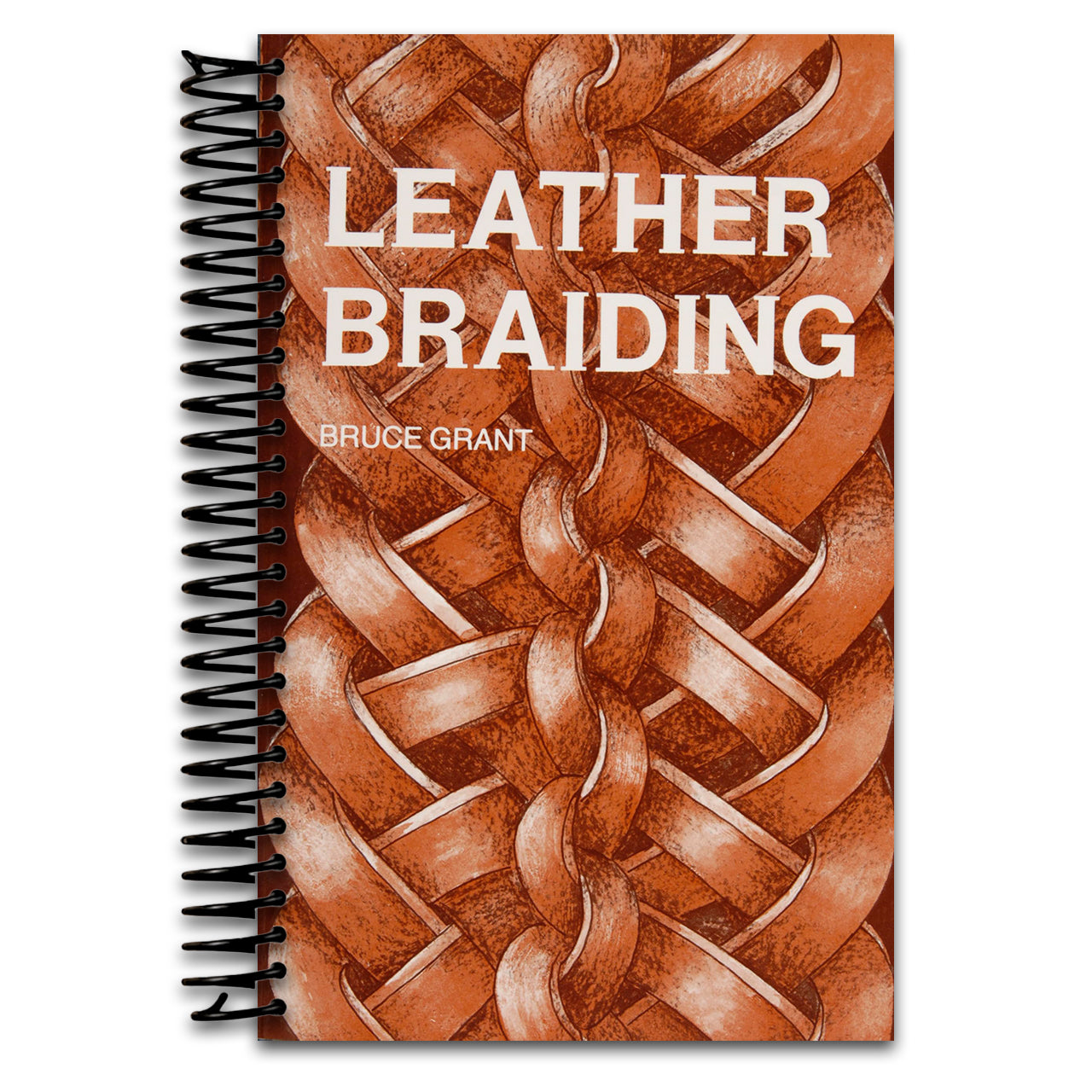 Tandy Leather Leather Braiding Book 6022-00 (Spiral bound) Happy Coil spiral bound book